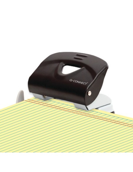 Perforatore a due fori Q-Connect 20 fogli nero KF14217