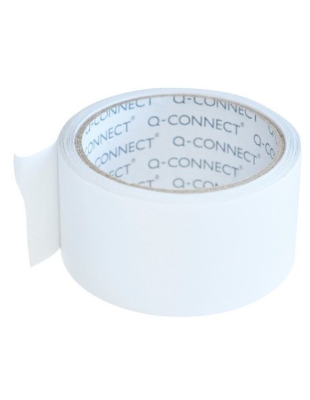 Nastro biadesivo 90 μm Q-Connect - conf. 6 pezzi - 50 mm x 10 m KF17475