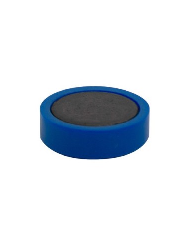 Magneti per lavagne bianche 25 mm Q-Connect blu - conf 10 pz - KF02640