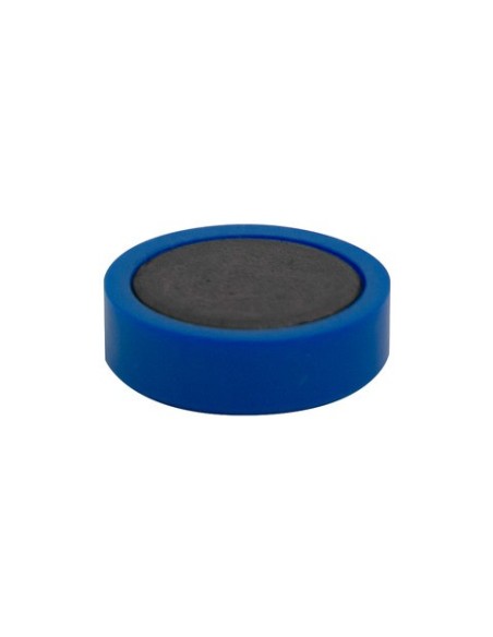 Magneti per lavagne bianche 25 mm Q-Connect blu - conf 10 pz - KF02640