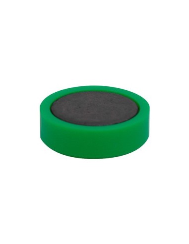 Magneti per lavagne bianche 25 mm Q-Connect verde - conf. 10 pz - KF02641
