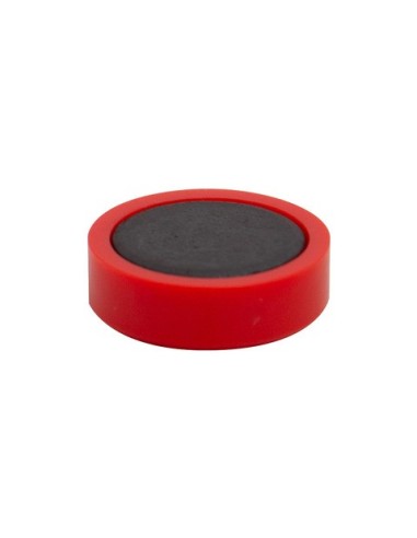 Magneti per lavagne bianche 25 mm Q-Connect rosso - conf. 10 pz - KF02642