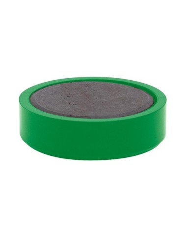 Magneti per lavagne bianche 35 mm Q-Connect verde - conf. 10 pz - KF02647
