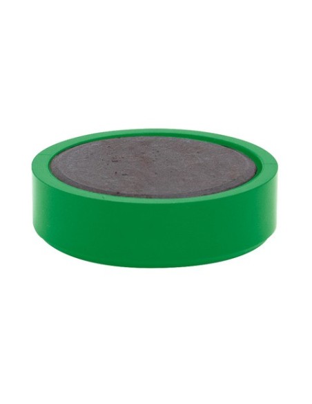 Magneti per lavagne bianche 35 mm Q-Connect verde - conf. 10 pz - KF02647