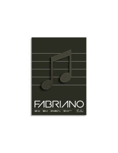 Quaderno musica punto metallico Fabriano A4 - 32 fogli 19100768