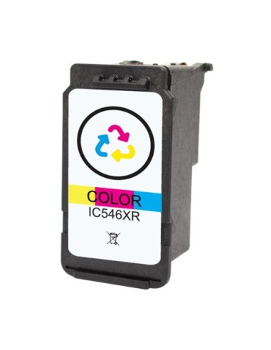 Cartuccia Aster rigenerata Canon CL-546XL - 8288B001 - colori ciano/magenta/giallo - IC546XR
