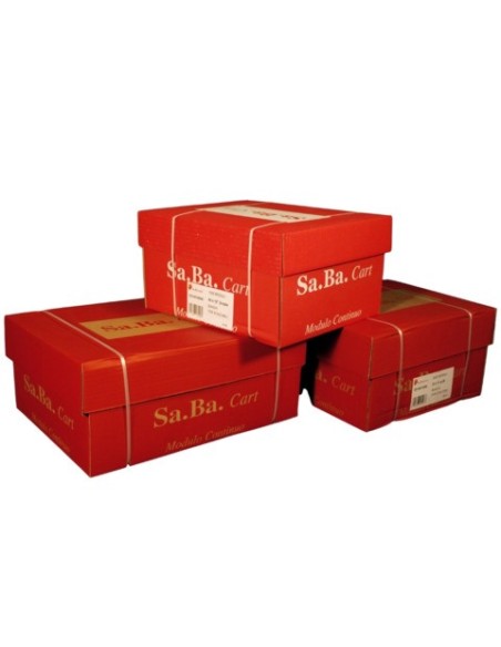 Moduli continui in carta bianca Sabacart 24x11'' 70 g/m² piste staccabili - conf. 2000 fogli - S01240117000