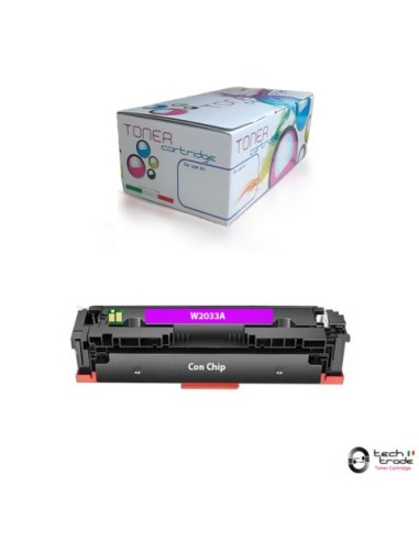 Toner Tech Trade rigenerato HP 415A - W2033A magenta - TTPHPW2033A-CHIP
