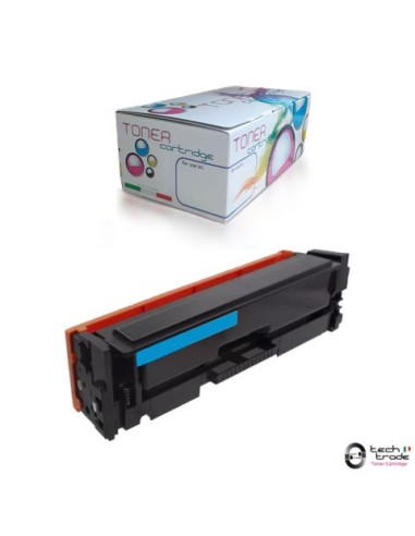 Toner Tech Trade rigenerato HP CF543X (203X) ciano - TTPHPCF541X