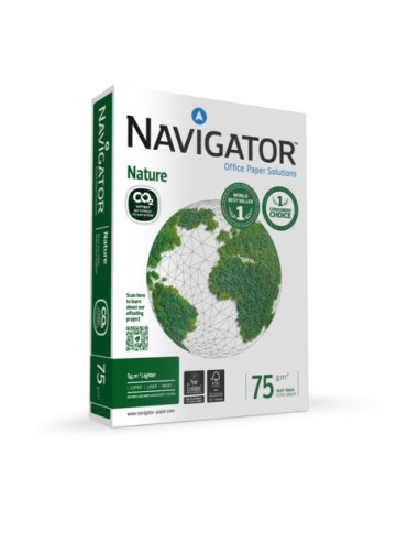 Carta per fotocopie Navigator Nature A3 75 g/m² risma da 500 fogli NNC0750020
