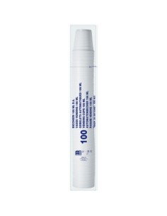 Bicchiere in PS Dopla Professional 160 ml bianco - conf. 100 pz - 42118