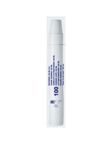 Bicchiere in PS Dopla Professional 160 ml bianco - conf. 100 pz - 42118