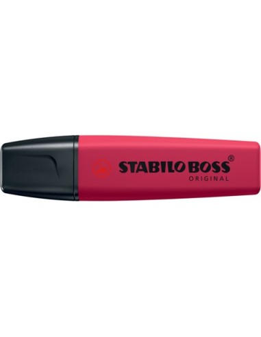 Evidenziatori Stabilo Boss Nature Colors Wildflowers Edition 2-5 mm  - conf. 10 pezzi - borgogna - 70/250