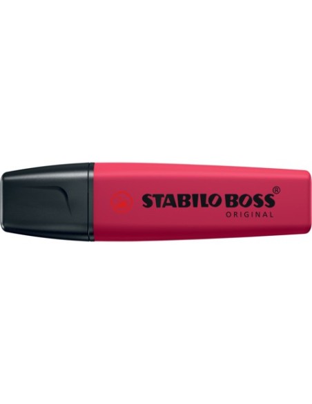 Evidenziatori Stabilo Boss Nature Colors Wildflowers Edition 2-5 mm  - conf. 10 pezzi - borgogna - 70/250