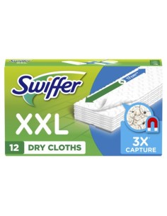 Kit di ricarica panni Swiffer Dry XXL - 46x26 cm - conf. 12 pz - PG263