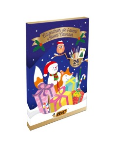 Calendario dell'avvento BIC 24 caselle di prodotti di scrittura - 9517712