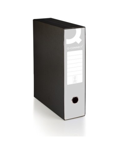 Registratore commerciale con custodia Q-Connect dorso 8 cm - 28