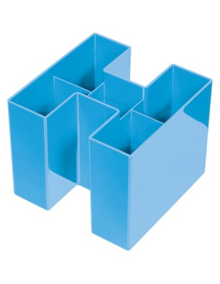 Portapenne Han Bravo a 5 scomparti Trend Colour azzurro chiaro - 1 - 17455-54