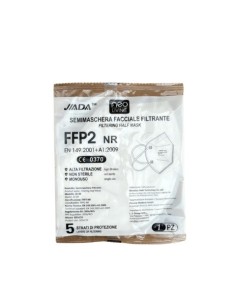 Mascherine filtranti protettive FFP2 conf. 20 pz - 5 strati JD-99