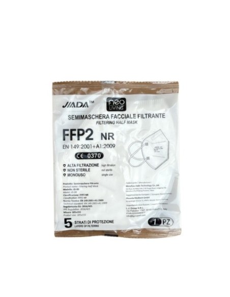 Mascherine filtranti protettive FFP2 conf. 20 pz - 5 strati JD-99