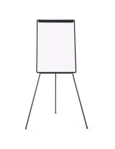 Lavagna a fogli mobili con treppiede Q-Connect 70x100 cm plastica nero - non magnetica - KF04173