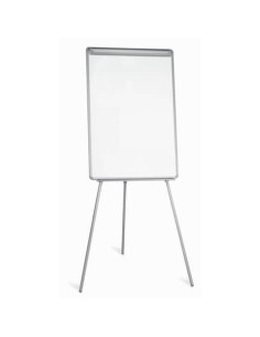 Lavagna magnetica a fogli mobili con treppiede Q-Connect 70x100 cm plastica grigio - KF04166