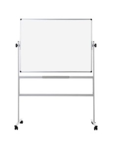 Lavagne cancellabili Bi-office Revolver - magnetica doppia girevole bianca - 120x90 cm bianco - QR0203