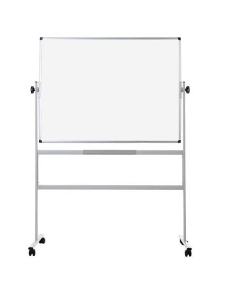 Lavagne cancellabili Bi-office Revolver - magnetica doppia girevole bianca - 120x90 cm bianco - QR0203