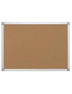 Pannello in sughero Q-Connect con cornice in alluminio 120x90 cm - KF03562