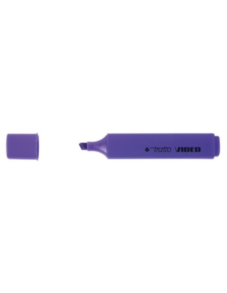 Evidenziatore Tratto Video 1-5 mm viola  F830210