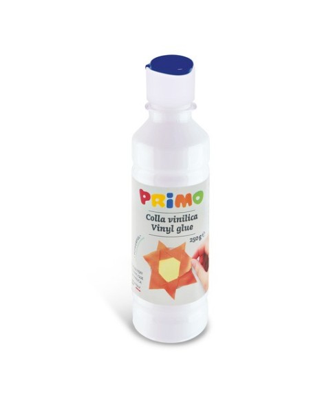 Colla vinilica Primo in bottiglia con tappo dosatore - 250 g - conf. da 6 - 3302CV250