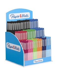 Espositore 168 penne punta in fibra Paper Mate Flair colori assortiti - 2204191