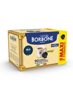 Capsule Caffe' Borbone compatibili con Nescafe' Dolce Gusto miscela blu - conf. 90 pz - DGBBLU90N