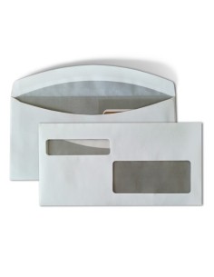 Buste con 2 finestre Blasetti - 80 g/m² bianco - 11