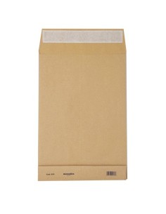Buste a sacco Blasetti Monodex Avana in carta kraft 120 g/m² - fondo quadro - 25+4x35