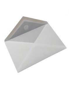 Buste senza finestra Blasetti Gardenia con lembo gommato - 80 g/m² bianco - 12x18 cm - conf. 500 pz - 0023