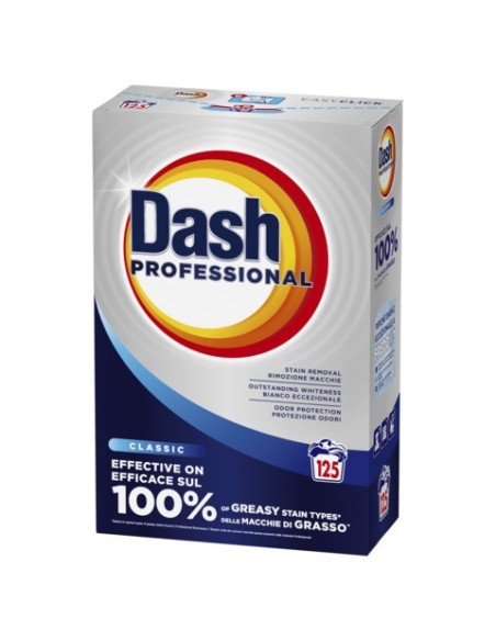 Detersivo in polvere Dash Professional 125 misurini 6