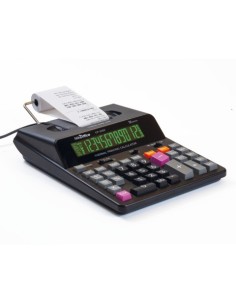 Calcolatrice scrivente termica Nikoffice CP-3200 - display 12 cifre - nero - 08NIK117/N